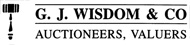 G J Wisdom & Co Auctioneers, Valuers Logo