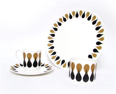 Susie Cooper for Wedgwood, a Diablo pattern dinner service