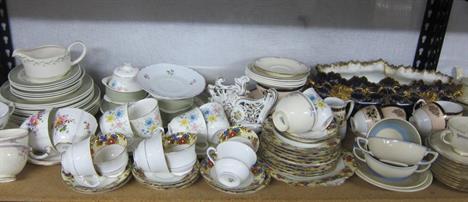 Decorative ceramics to include a Susie Cooper part tea service 