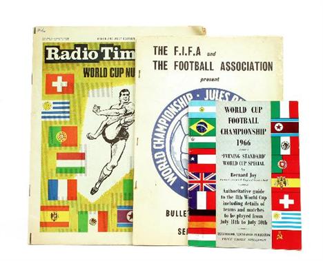 Football: World Cup 1966, the Radio Times Special World Cup Issue covering the period 9th July to 15th July 1966, FIFA and th