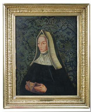 English School, Portrait of Margaret Beaufort, Countess of Richmond (1441-1509) oil on panel, 56 x 44cm (21.84 x 17.16in). Pr