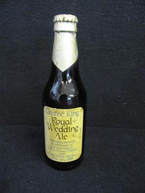 greene king the royal wedding ale 1981photo