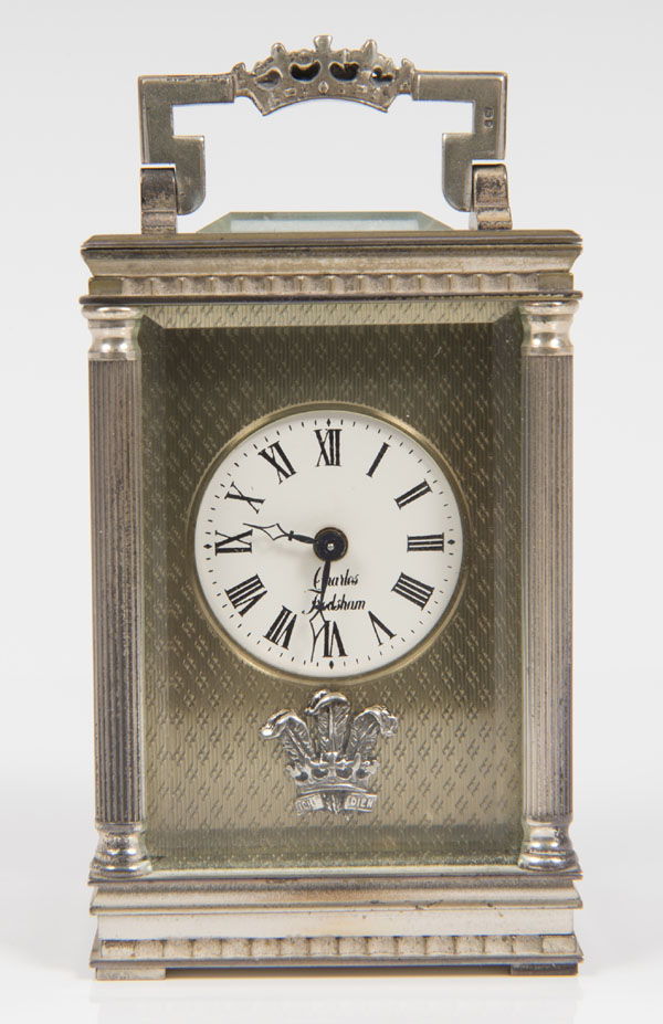 A limited edition silver cased carriage clock, by Charles Frodsham