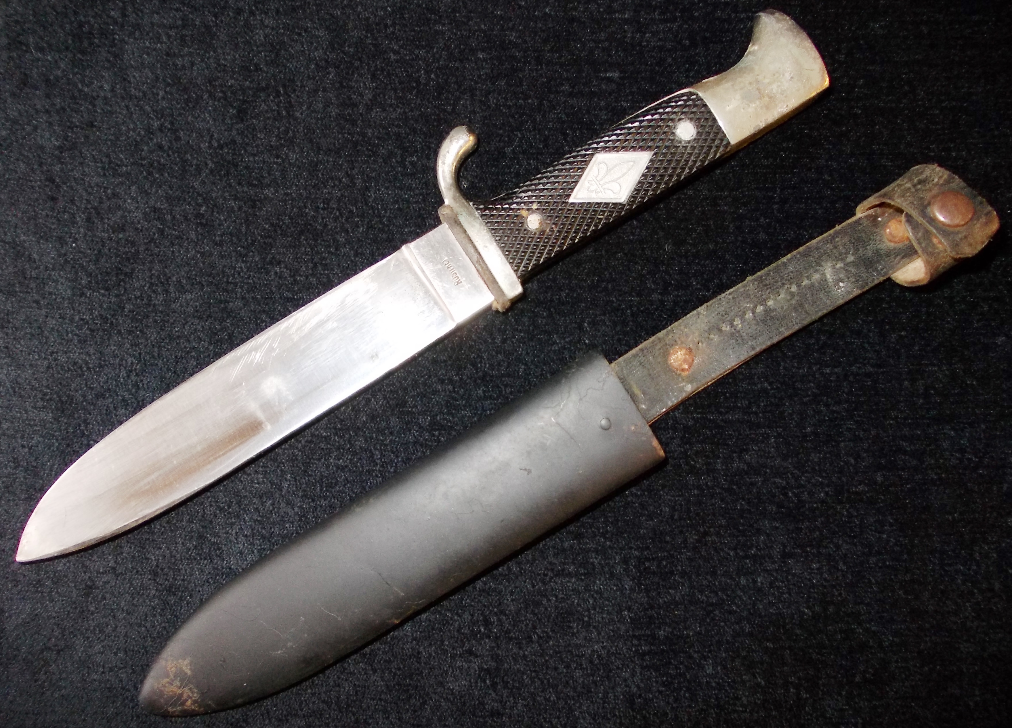 German. Scout knife in the style of the German Hitler Jugend knife