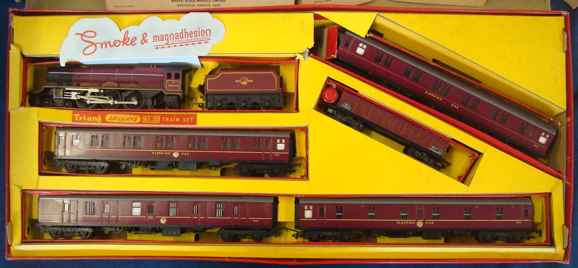 00 gauge Triang RS22 Train Set The Princes Royal 46200 Set in British
