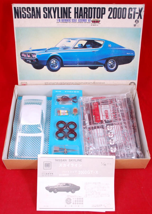 Otaki (Japan) 1/16 scale Nissan Skyline Hardtop 2000 GT-X